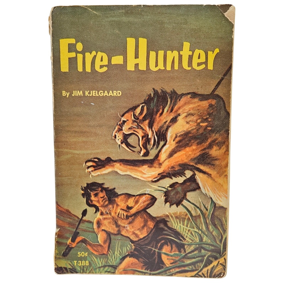 Fire-Hunter Jim Kjelgaard Vintage Adventure Novel 1st Printing 1962‎
